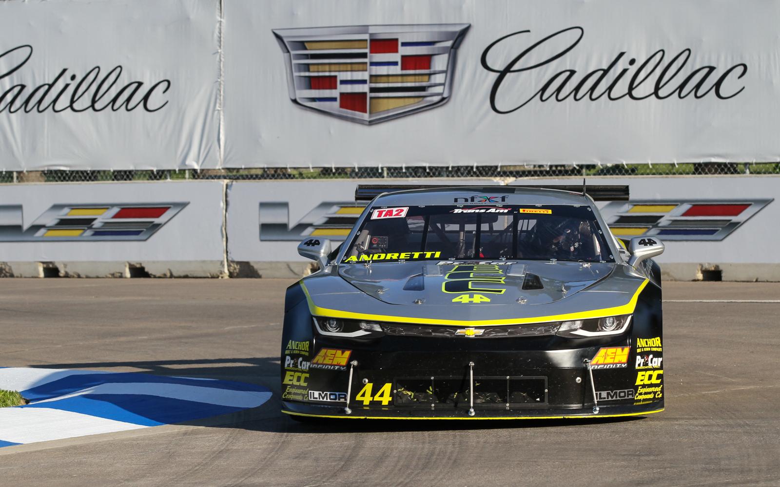 Andretti, TA2, lead first practice session in Detroit